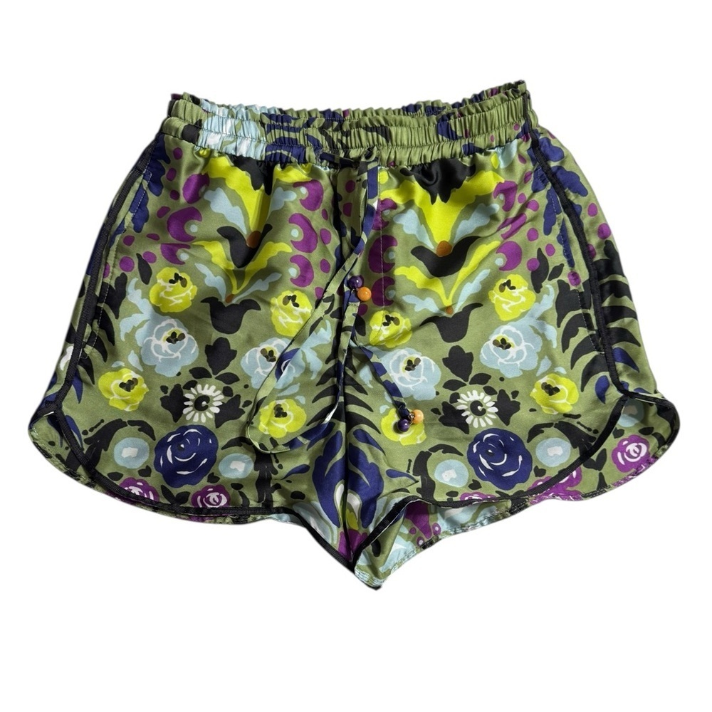 Zara Favorite Bloggers Womenâs Printed Colorful Shorts Sh4